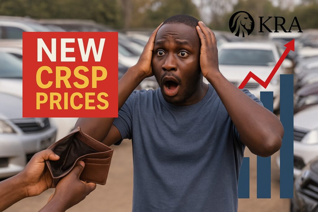 New CRSP Prices for Imported Cars in Kenya: What You Need to Know in 2025